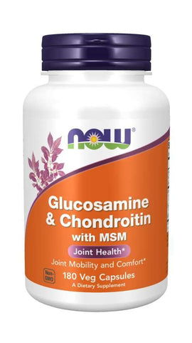 NOW Foods Glucosamine & Chondroitin with MSM - 180 caps