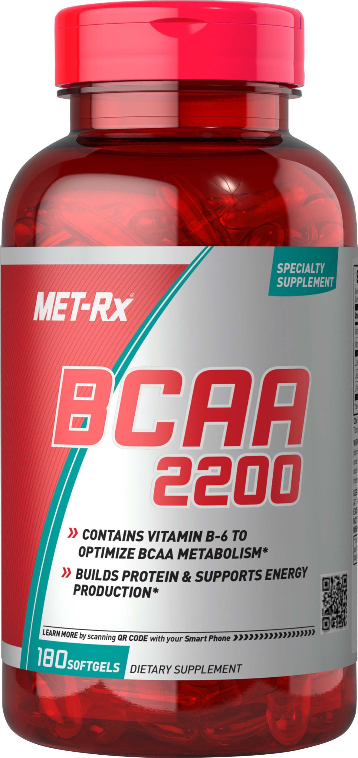 MET-Rx BCAA 2200 - 180 softgels