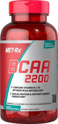 MET-Rx BCAA 2200 - 180 softgels