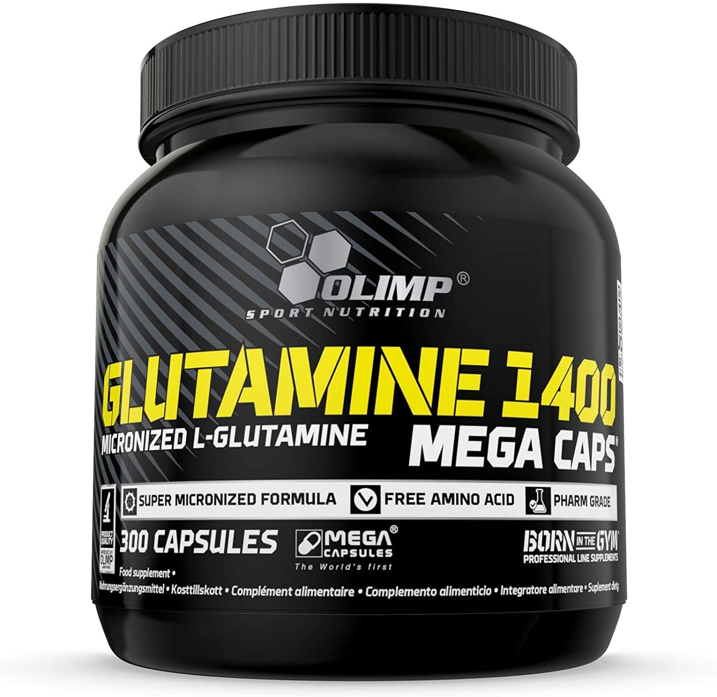 Olimp Nutrition Glutamine Mega Caps - 300 caps
