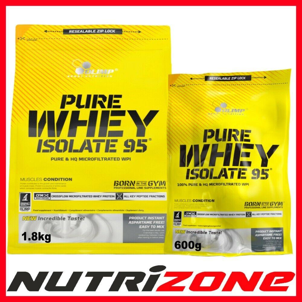 Pure Whey Isolate 95 Vanilla - Vanilla flavor protein powder by Olimp Sport Nutrition