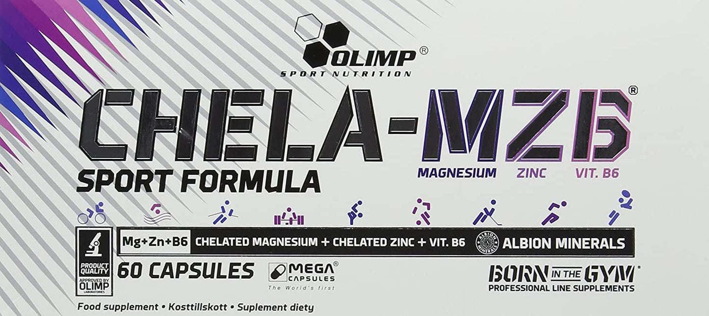 Olimp Nutrition Chela MZB, Sport Formula - 60 mega caps