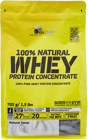 Olimp Nutrition 100% Natural Whey Protein Concentrate - 700g