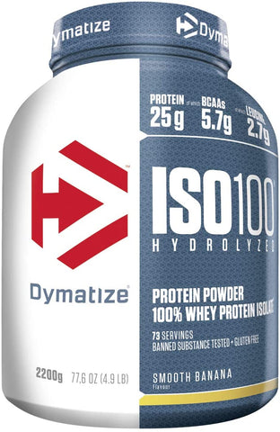 Dymatize ISO-100, Smooth Banana - 2200g