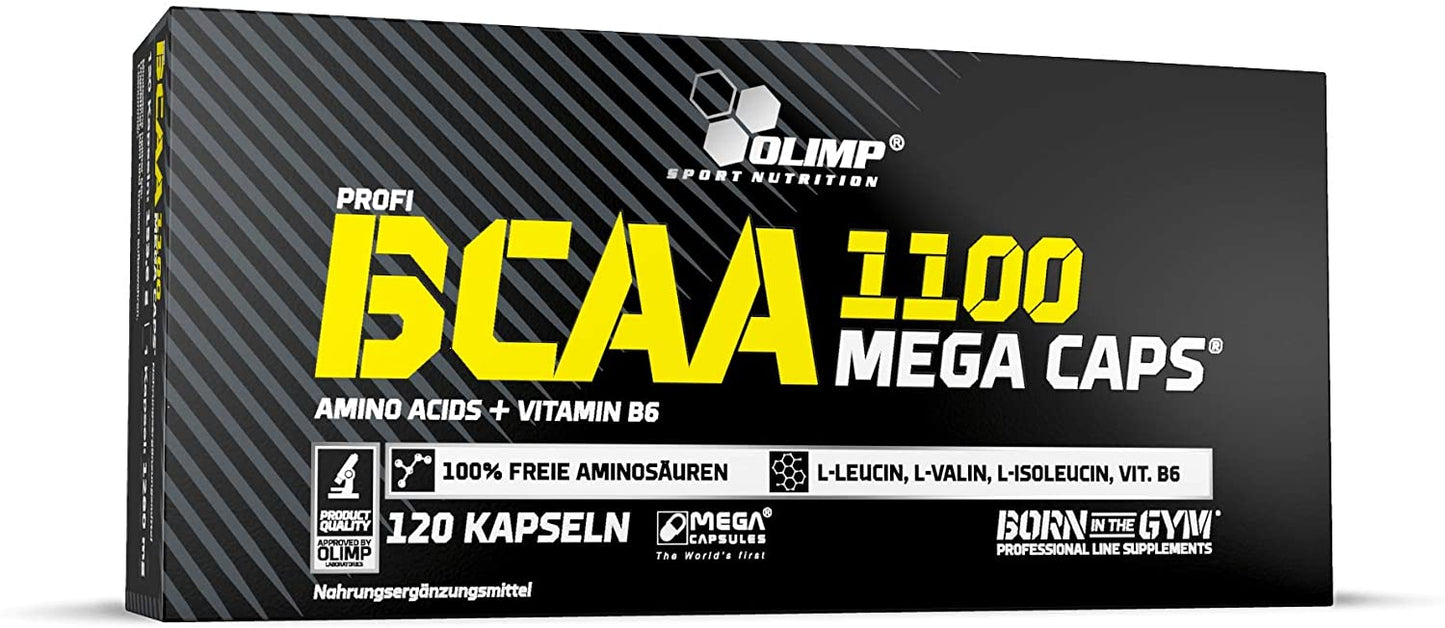 Olimp Nutrition BCAA 1100 Mega Caps - 120 caps