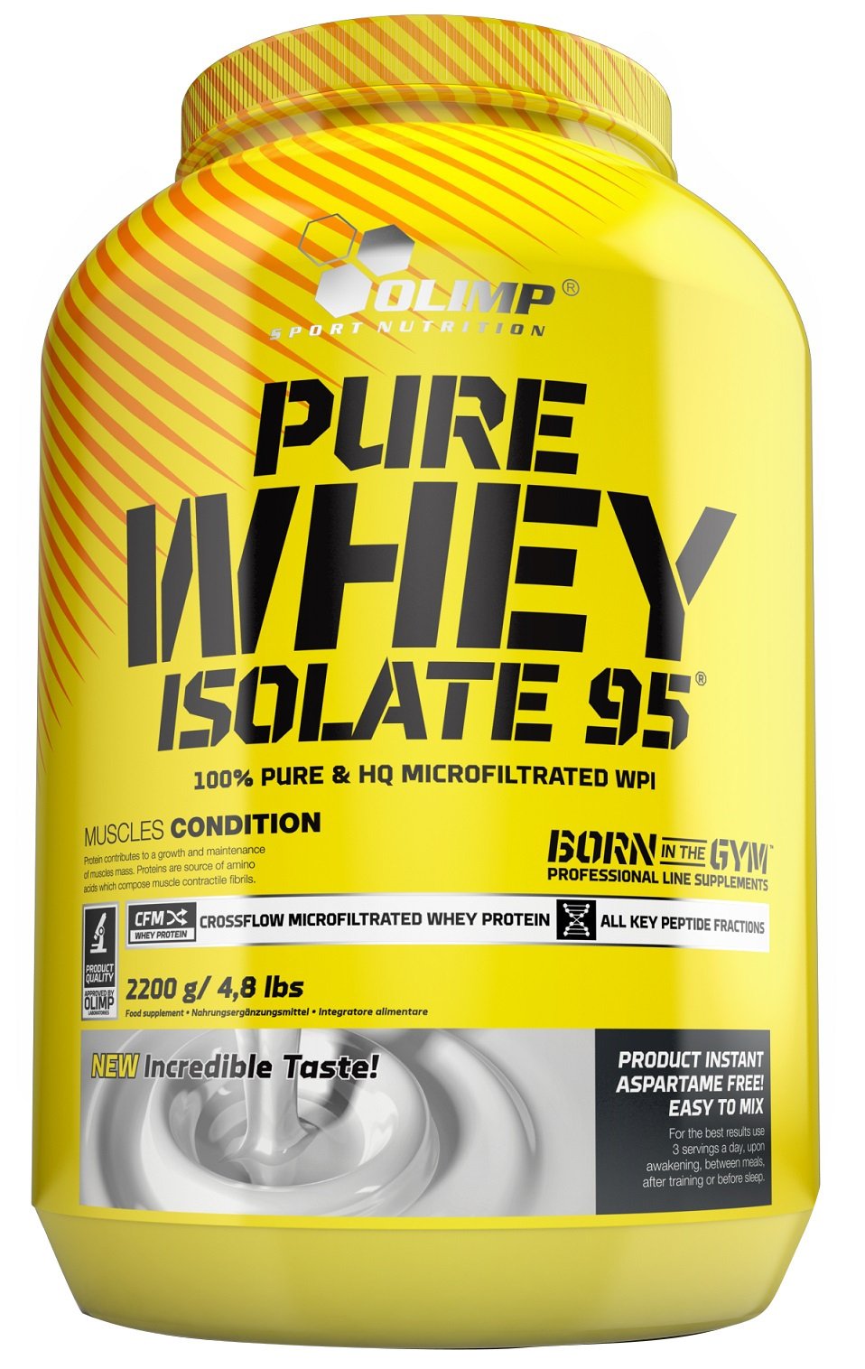 Olimp Nutrition Pure Whey Isolate 95, Vanilla - 2200g