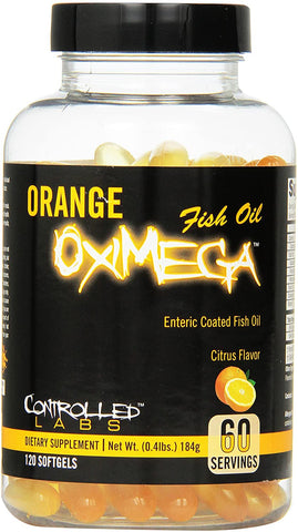 Controlled Labs Orange OxiMega Fish Oil - 120 softgels