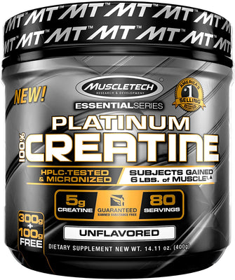 MuscleTech Platinum 100% Creatine - 400g