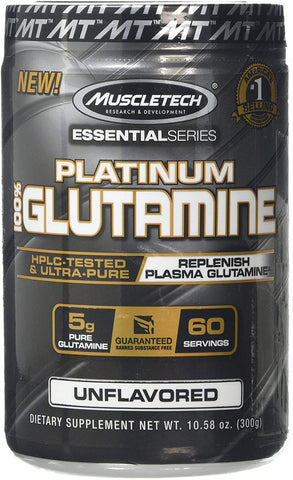MuscleTech Platinum 100% Glutamine - 302g