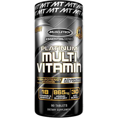 MuscleTech Platinum Multi Vitamin - 90 tabs