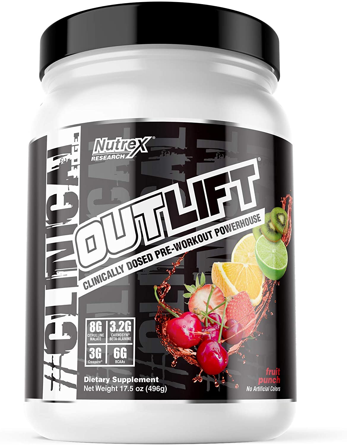 Nutrex OutLift, Fruit Punch - 496g