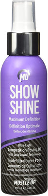 Pro Tan Show Shine, Maximum Definition Ultra Light Competition Posing Oil Spray - 118 ml.