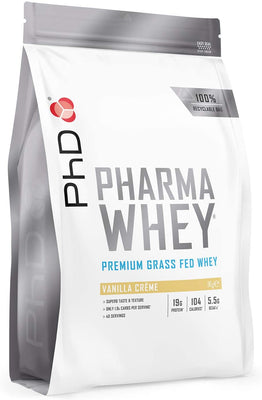 PhD Pharma Whey HT+, Vanilla Creme - 908g