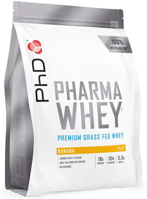 PhD Pharma Whey HT+, Banana - 2250g