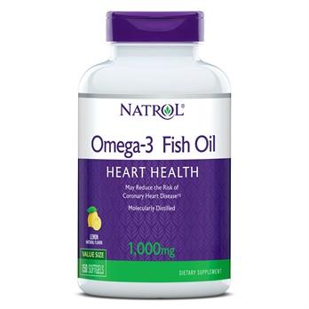 Natrol Omega-3 Fish Oil, 1000mg - 150 softgels