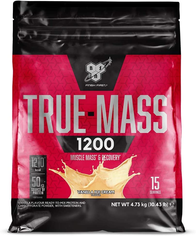 BSN True Mass 1200, Vanilla Ice Cream - 4730g