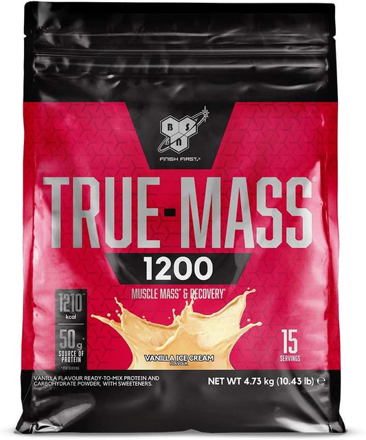 BSN True Mass 1200, Vanilla Ice Cream - 4730g