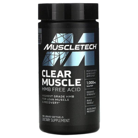 MuscleTech Clear Muscle - 84 liquid softgels