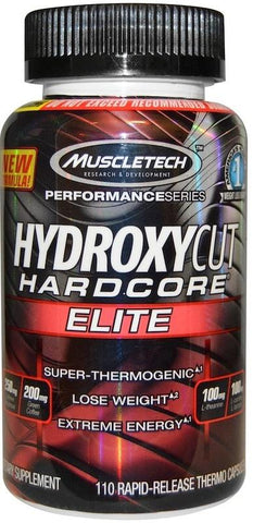 MuscleTech Hydroxycut Hardcore Elite - 110 caps