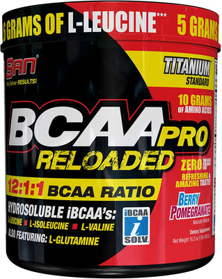 SAN BCAA Pro Reloaded, Berry Pomegranate - 458g