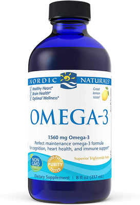 Nordic Naturals Omega-3, 1560mg Lemon - 237 ml.