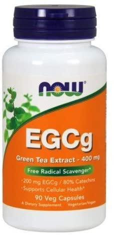 NOW Foods EGCg Green Tea Extract, 400mg - 90 vcaps