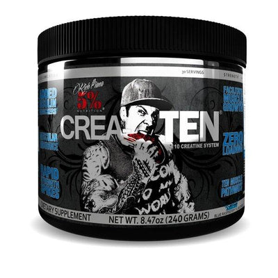 5% Nutrition Crea-TEN, Fruit Punch - 249g