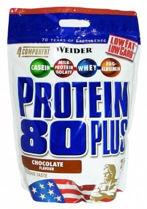 Weider Protein 80 Plus, Chocolate - 2000g