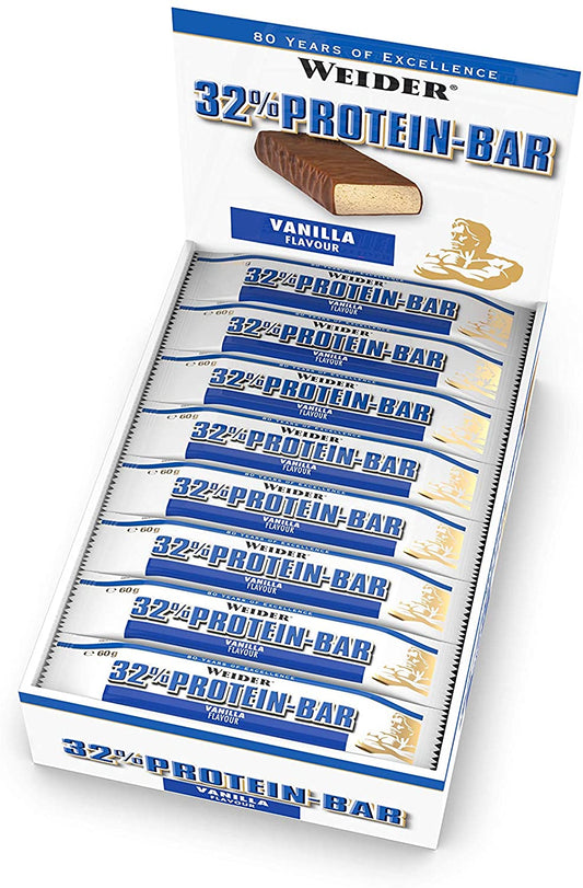 Weider 32% Protein Bar, Vanilla - 24 bars