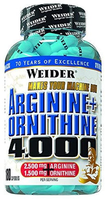 Weider Arginine + Ornithine 4000 - 180 caps