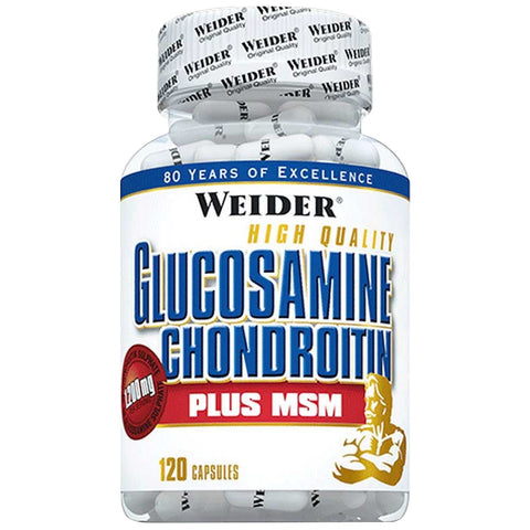 Weider Glucosamine Chondrotin Plus MSM - 120 caps