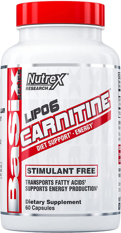 Nutrex Lipo-6 Carnitine - 60 liquid caps