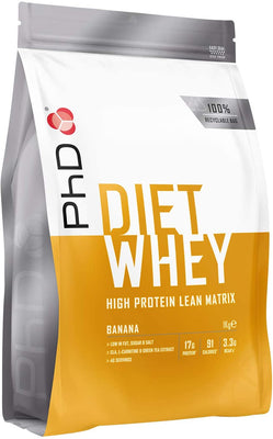 PhD Diet Whey, Banana - 1000g