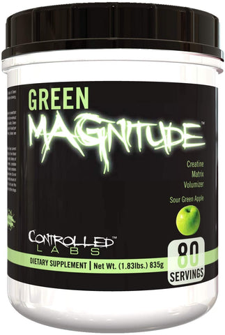 Controlled Labs Green MAGnitude, Sour Green Apple - 835g