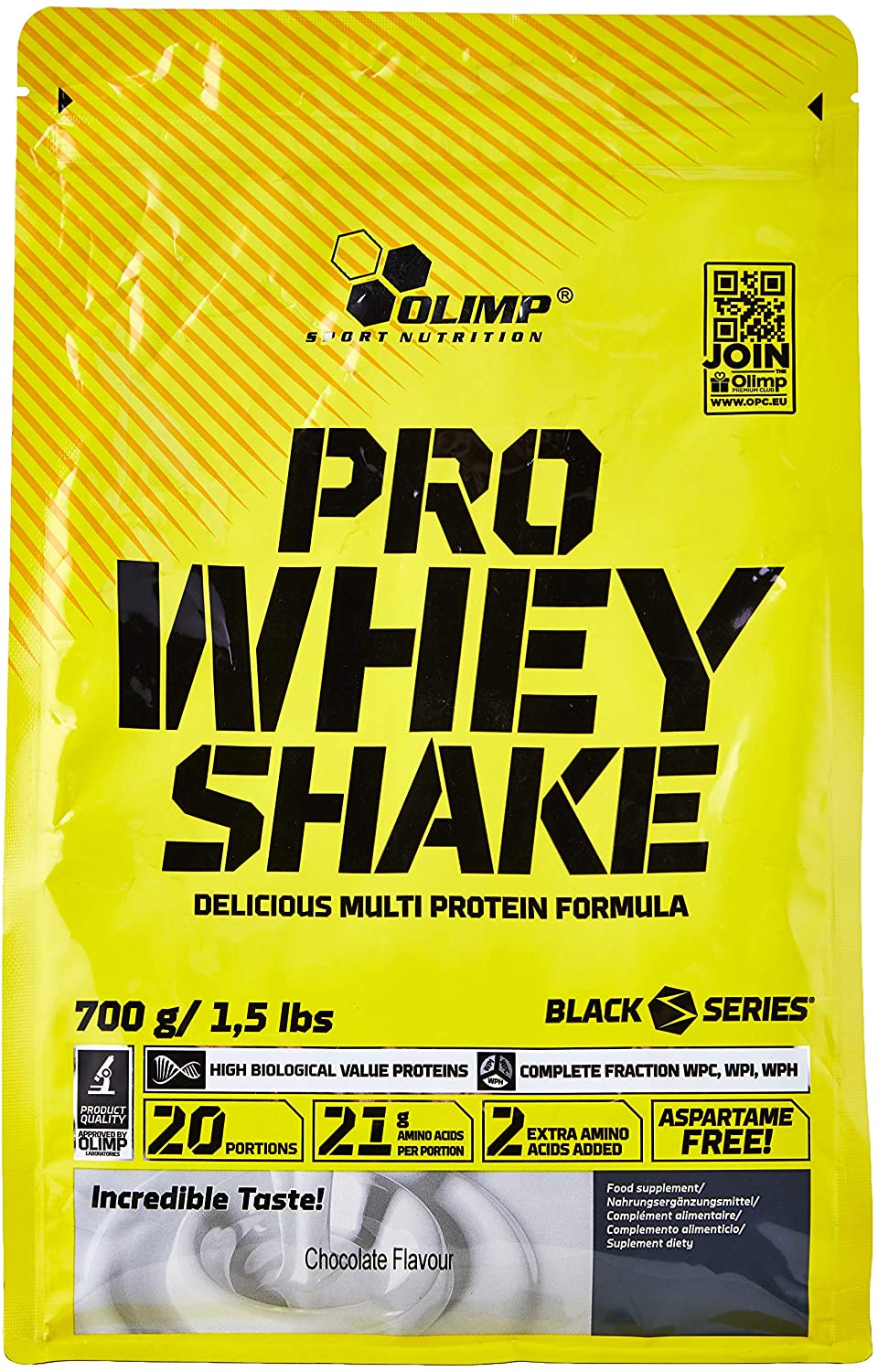 Olimp Nutrition Pro Whey Shake, Chocolate - 700g