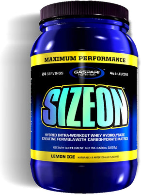 Gaspari Nutrition SizeOn - Maximum Performance, Lemon Ice - 1632g