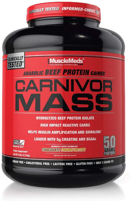 MuscleMeds Carnivor Mass, Chocolate Peanut Butter - 2744g