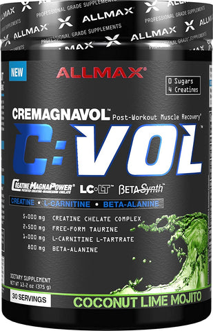 AllMax Nutrition C:VOL, Coconut Lime Mojito - 375g
