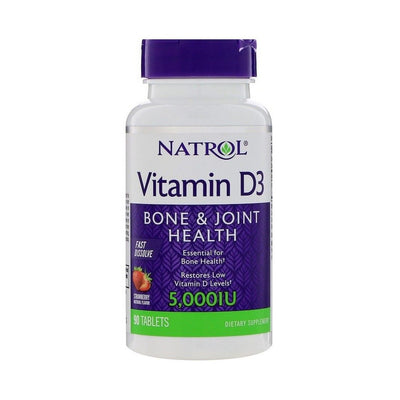 Natrol Vitamin D3 Fast Dissolve, 5000IU - 90 tabs