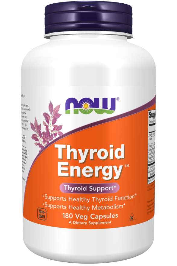 NOW Foods Thyroid Energy - 180 vcaps