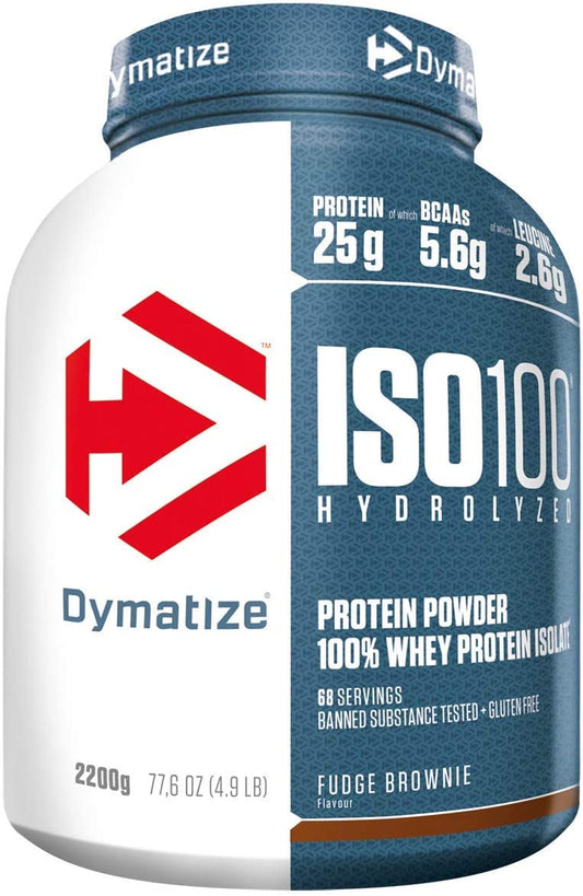 Dymatize ISO-100, Fudge Brownie - 2200g