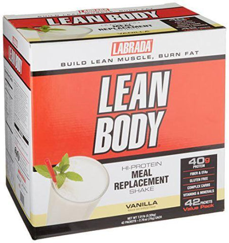 Labrada Lean Body MRP, Vanilla - 42 packets