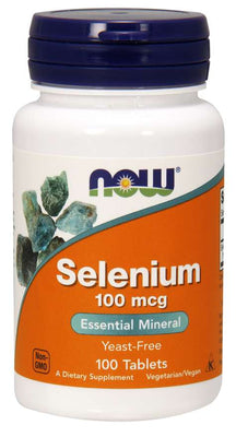 NOW Foods Selenium, 100mcg - 100 tabs