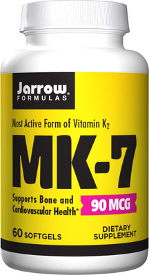 Jarrow Formulas Vitamin K2 MK-7, 90mcg - 60 softgels