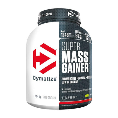 Dymatize Super Mass Gainer, Strawberry - 2943g