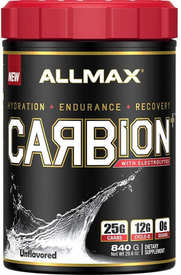 AllMax Nutrition Carbion+, Unflavored - 840g
