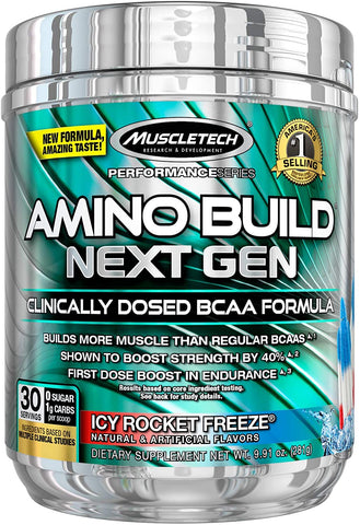 MuscleTech Amino Build - Next Gen, Icy Rocket Freeze - 276g