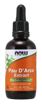 NOW Foods Pau D'Arco Extract - 60 ml.