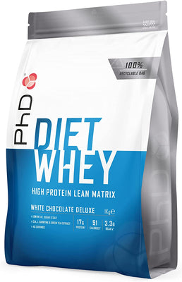 PhD Diet Whey, White Chocolate - 1000g
