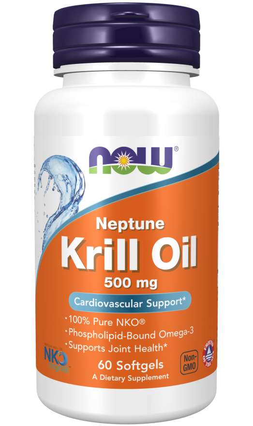 NOW Foods Neptune Krill Oil, 500mg - 60 softgels
